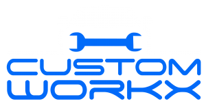 Transparant logo Custom Workx